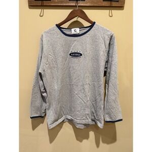 Vintage Duke University Blue Devils Long Sleeve Top Size Large